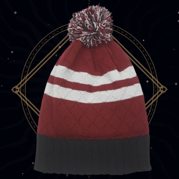 The Making Of HarryPotter Warner Bros London Gryffindor Bobble Hat New - Picture 3 of 4